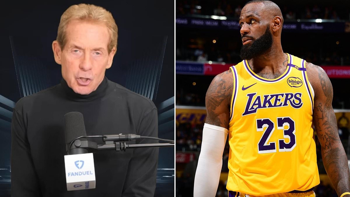 Skip Bayless suggests LeBron James is faking MCL sprain and using it as 'excuse' for Lakers' playoff flameout