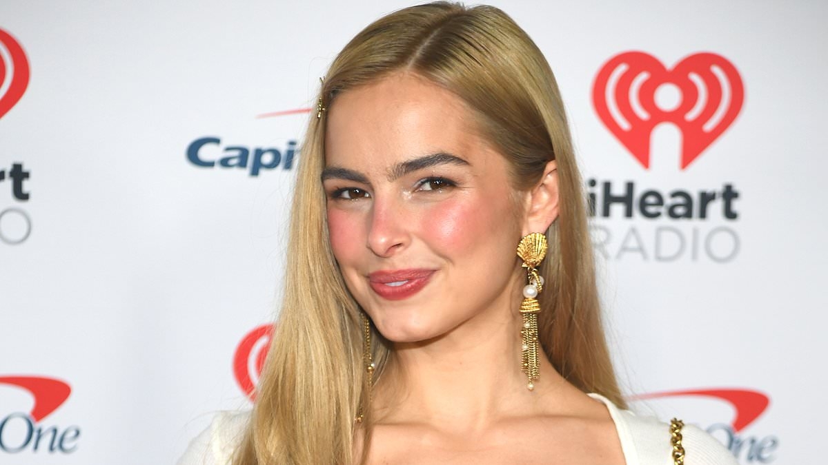 Addison Rae flashes bra in a crop top and microskirt as she's 'taking lessons' from Britney Spears