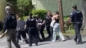 Disgusting way baby used in attack against ICE agents in woke city