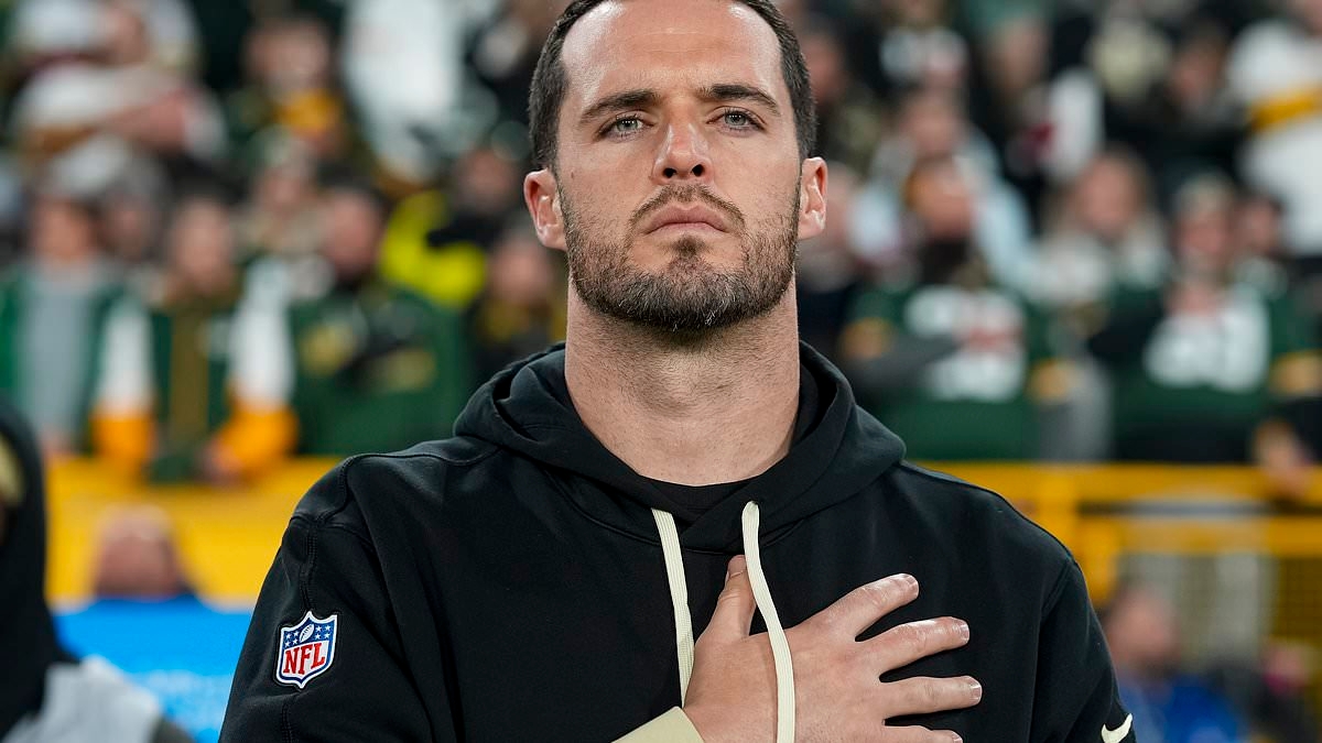 BREAKING NEWS Shock as New Orleans Saints quarterback Derek Carr announces NFL retirement