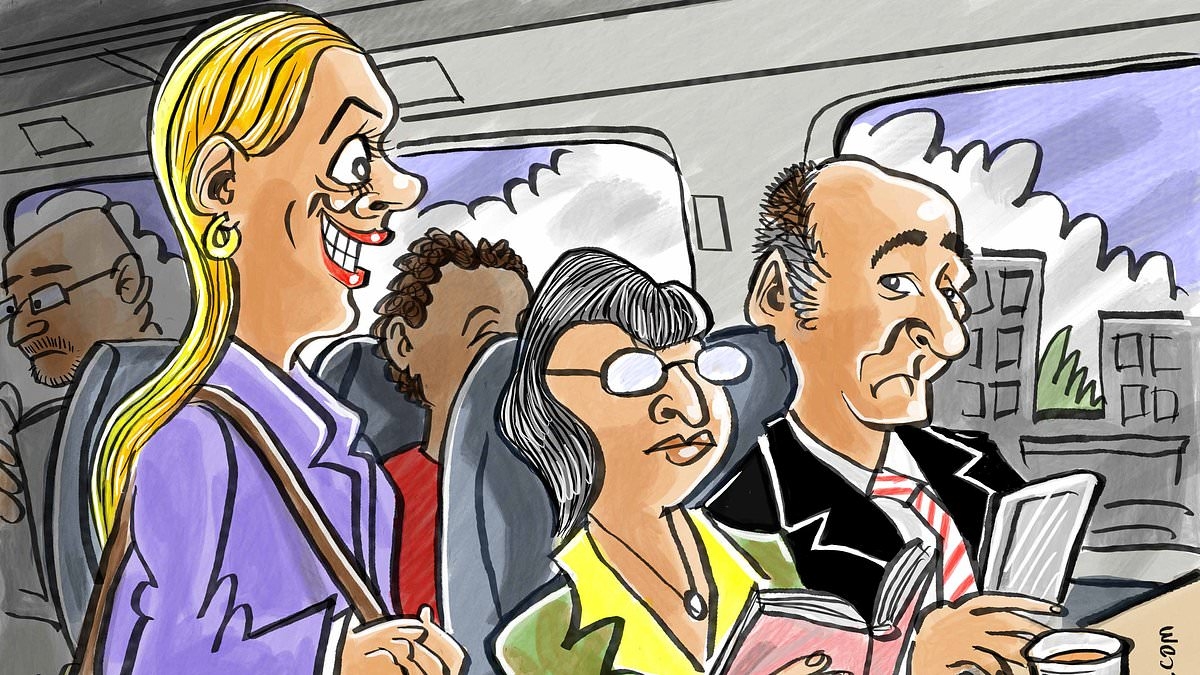 Should I try to speak to my boss on the train? NICOLA HORLICK replies