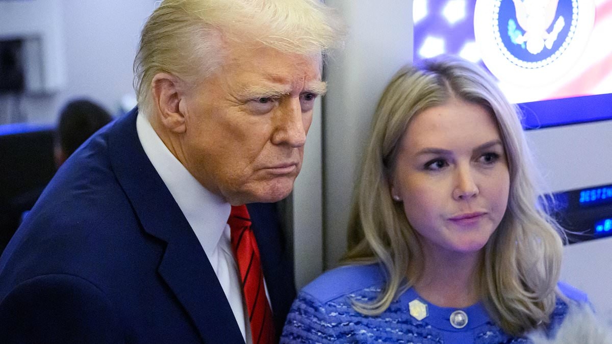 EXCLUSIVE Working mom Karoline Leavitt sets an unusual task for her White House staff... and spills on the Trump family sisterhood in her most intimate interview yet