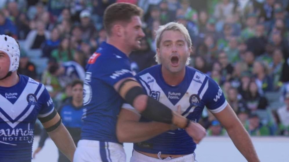 Football star Jaeman Salmon reignites long-running feud with Raiders coach Ricky Stuart with blistering spray: 'Weak-gutted dog'