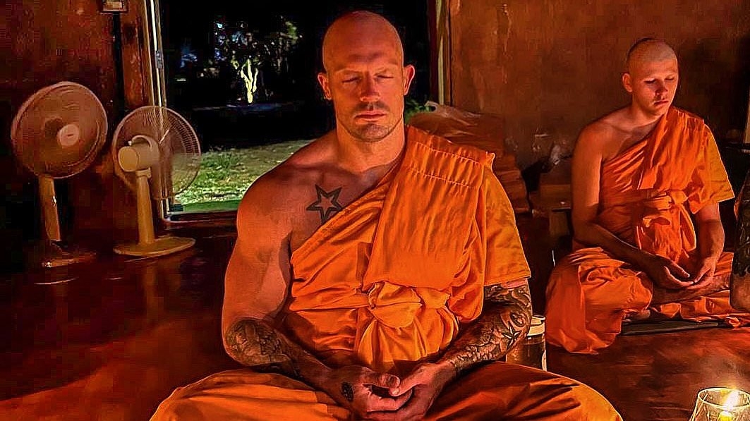 Former male stripper reveals why he ditched his 'partying' lifestyle to join a monastery in Thailand