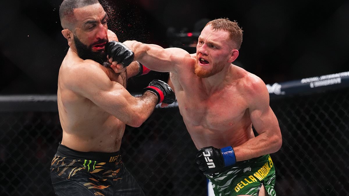 BREAKING NEWS Aussie Jack Della Maddalena shocks world with UFC title triumph in welterweight showdown against Belal Muhammad