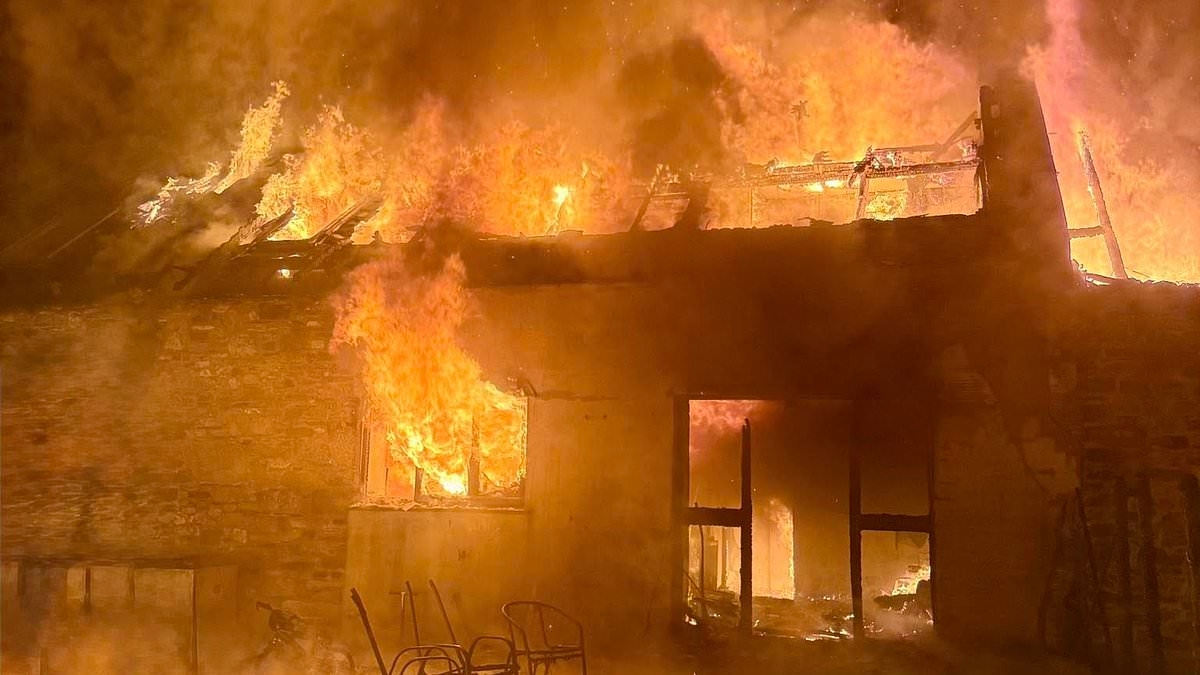 Families 'lose everything' after blaze tears through row of homes in the early hours