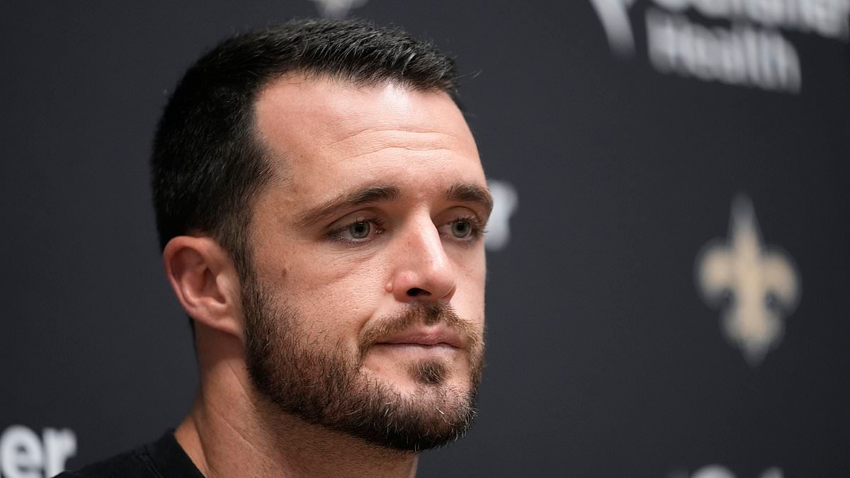 New Orleans Saints reveal bizarre plan to replace retiring quarterback Derek Carr