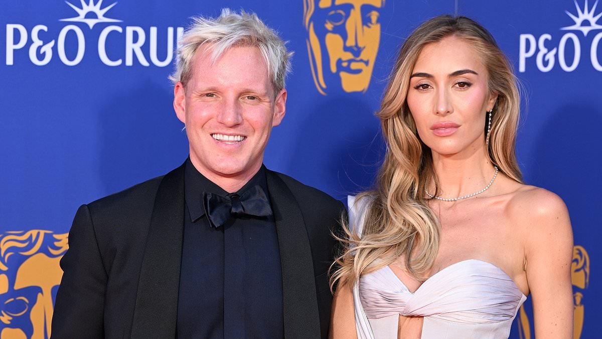 BAFTA TV Awards 2025: Jamie Laing and Sophie Habboo put on a loved-up display on the red carpet as they joke around with Laura Whitmore