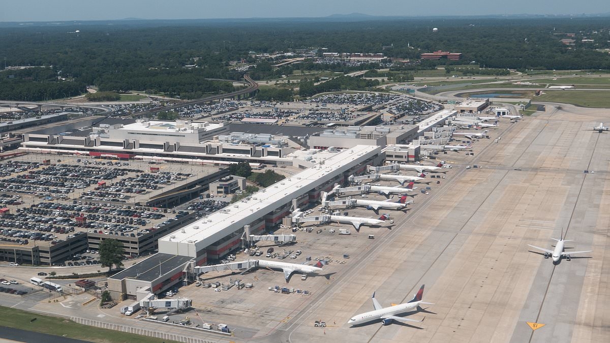 BREAKING NEWS Chaos at America's busiest airport as ALL flights are grounded due to 'equipment failure'