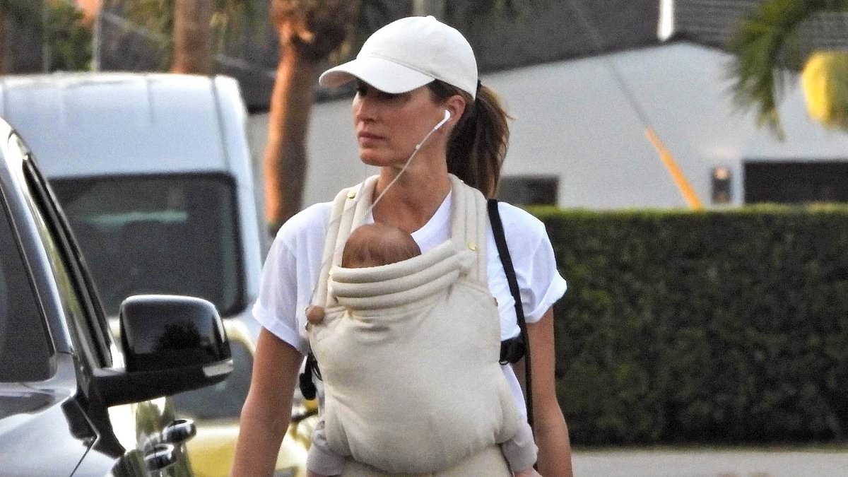 Gisele Bundchen takes Mother's Day weekend stroll with newborn son in Miami