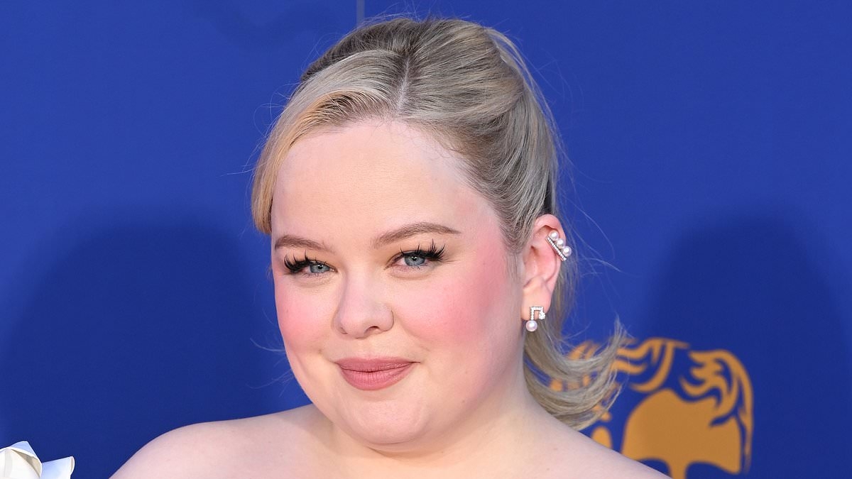 BAFTA TV Awards 2025: Nicola Coughlan exudes elegance in a sequinned gown with dramatic floral embellishments as she misses out on Female Performance in Comedy gong
