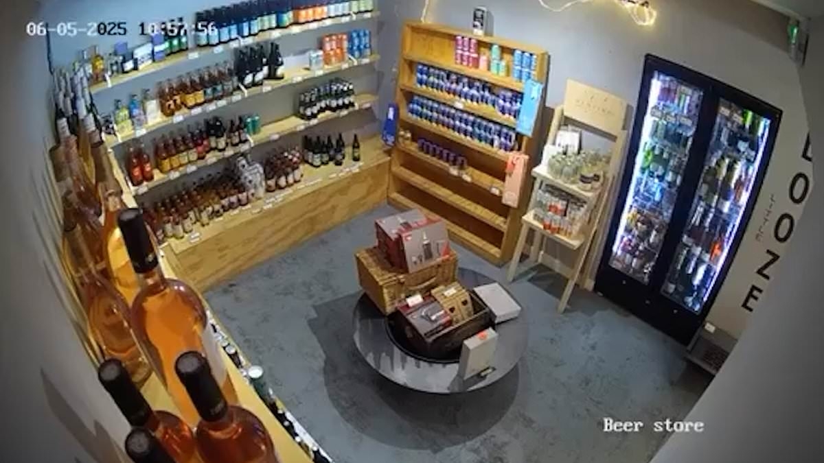 Moment pensioner accidentally hit the accelerator rather than brake and ploughed into a bakery causing £10,000 in damage