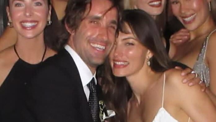 Phoebe Tonkin ties the knot in chic wedding with fiancé Bernard Lagrange - as Aussie stars Margot Robbie, Samara Weaving and Lara Worthington reunite to celebrate the occasion