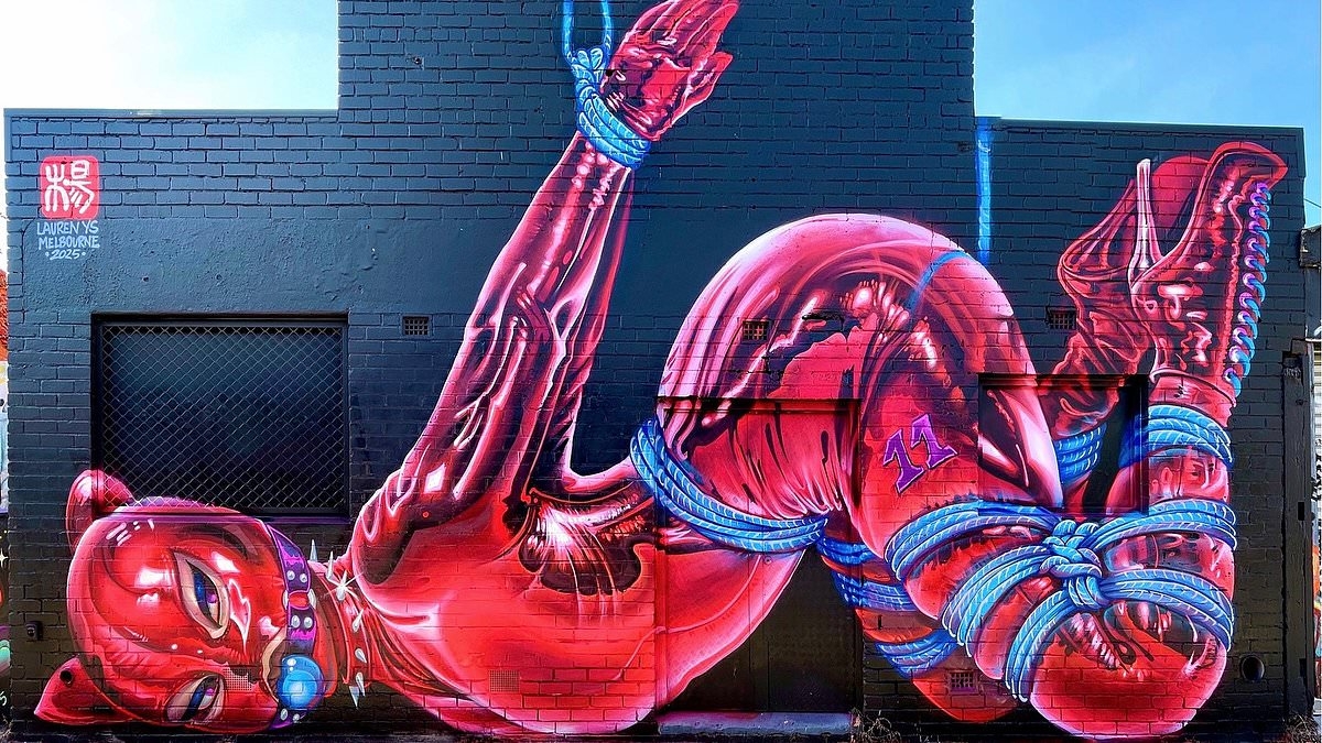 Controversial mural sparks wave of complaints as business faces fine