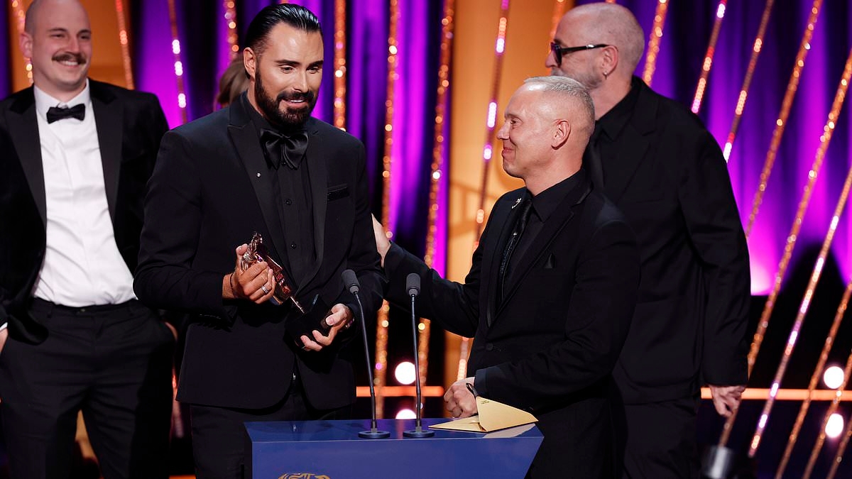 Rylan Clark wipes away tears as he shares heartbreaking divorce confession at BAFTA TV Awards after scooping win with Robert Rinder