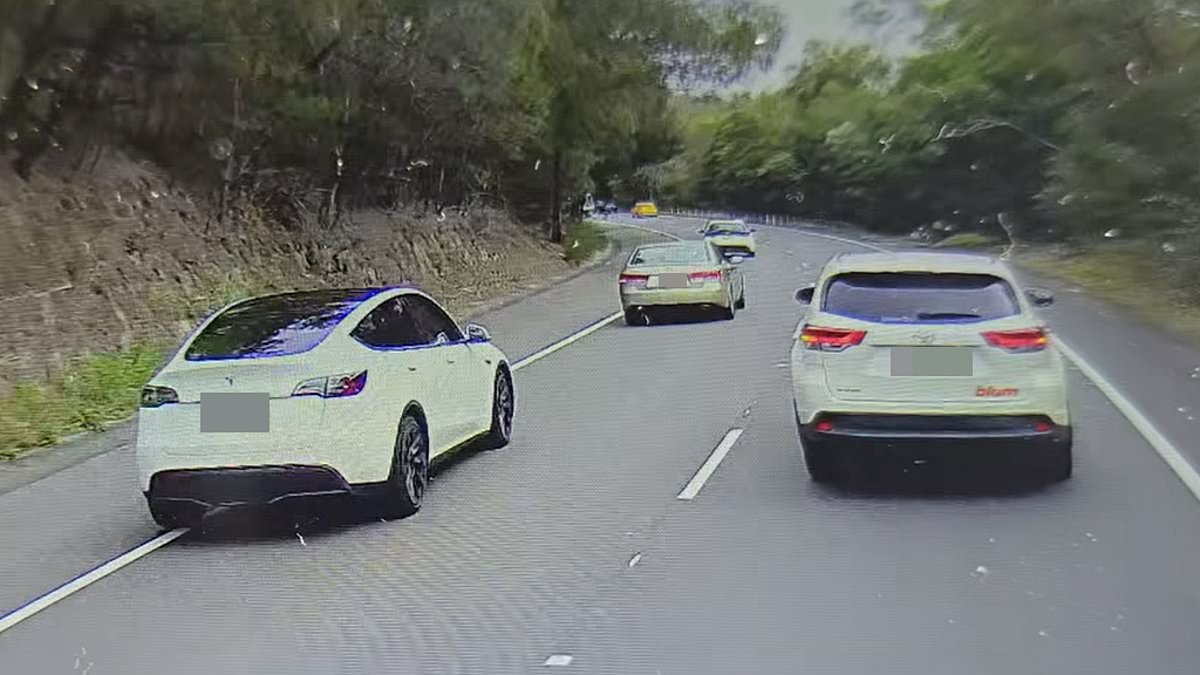 Tesla driver slammed over reckless stunt on busy road that could cost him $2,200