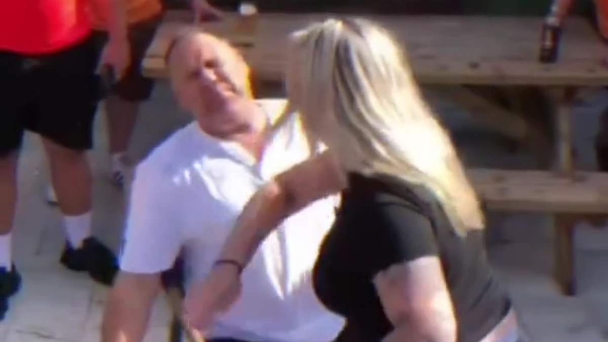 Benidorm bar is branded 'idiotic' for slapping group of 15 Brits across the face as they down shots
