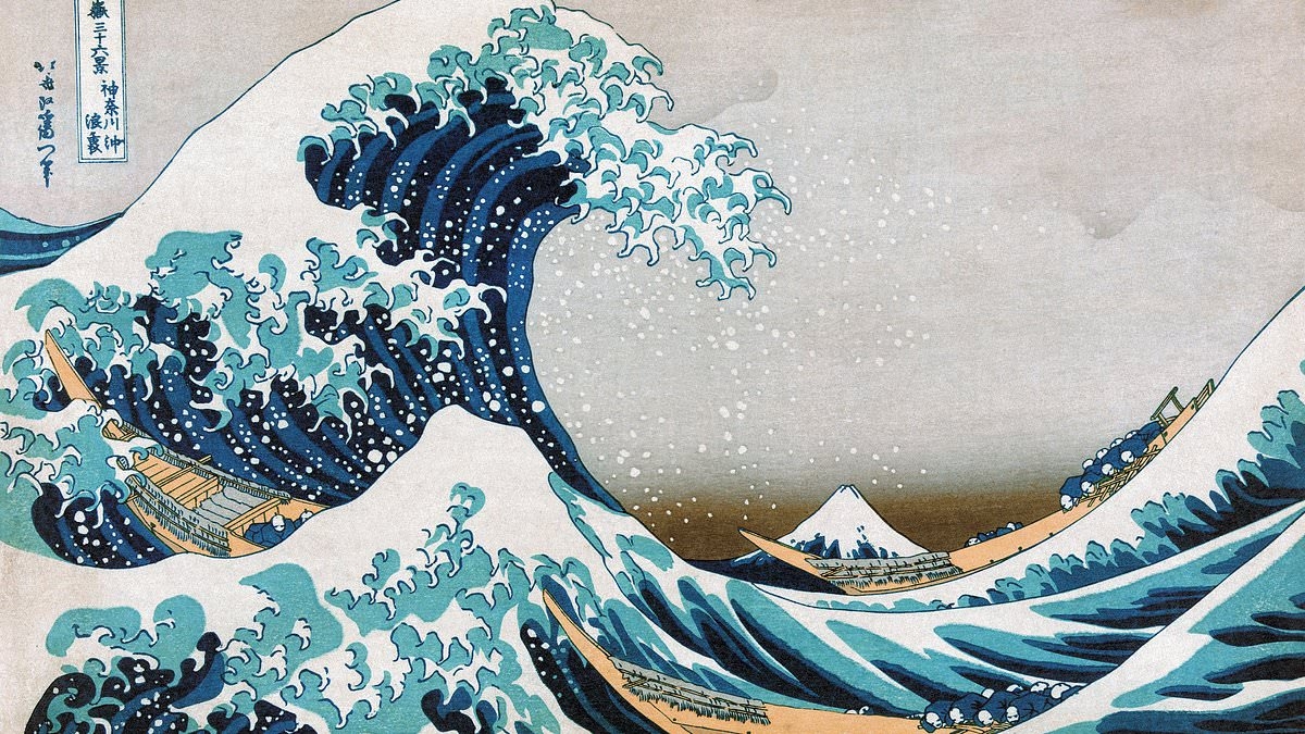 Shocked art fans are all saying the same thing after seeing the original 'Great Wave' painting