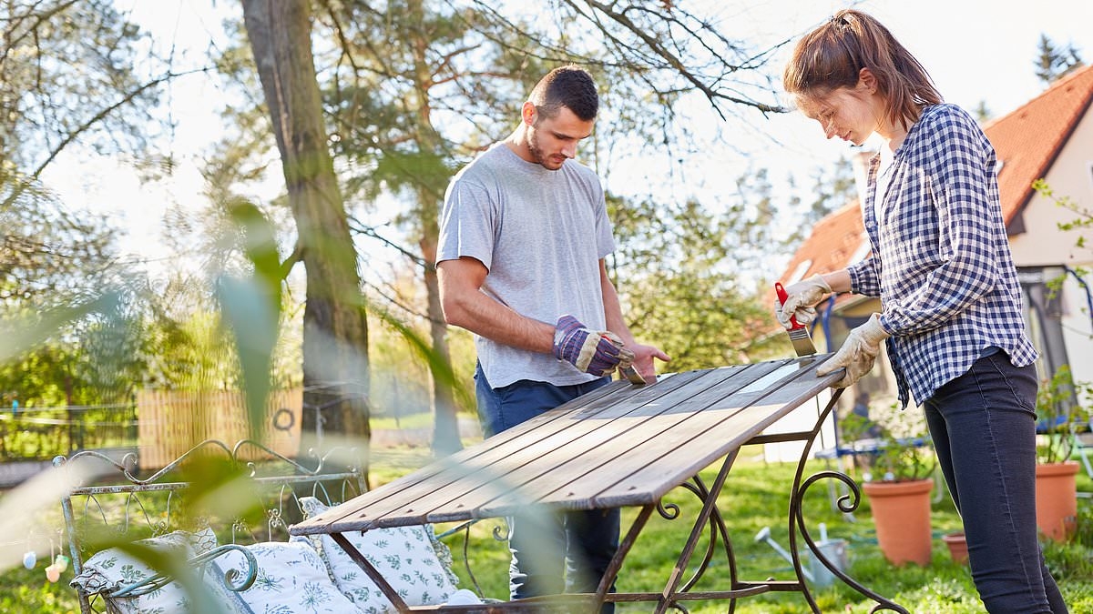 I'm a garden expert and this is how to revamp your outside space and bring old lawn furniture back to life without breaking the bank