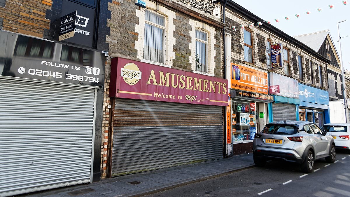 EXCLUSIVE Fury as tiny Welsh town with 5,970 inhabitants gets its FOURTEENTH barber shop and salon (one for every 400 people)