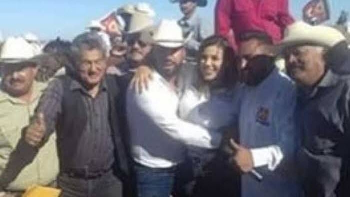 The damning photo that led to governor having her visa revoked by Trump