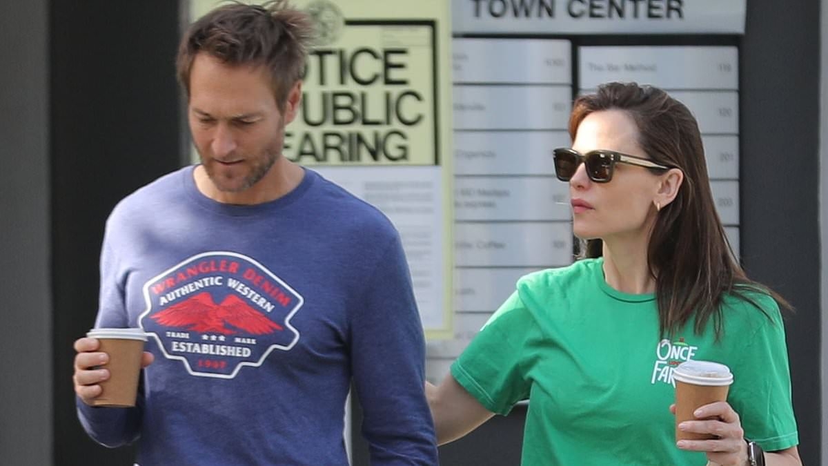 Jennifer Garner proves she is still very much in love with beau John Miller... after ex Ben Affleck visits her again