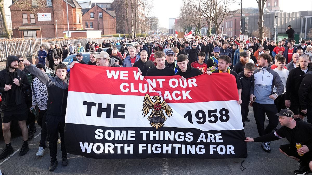 Man United protest group The 1958 announce plans for a march at final game of the season at Old Trafford and tell the Glazers they 'will never be welcome'