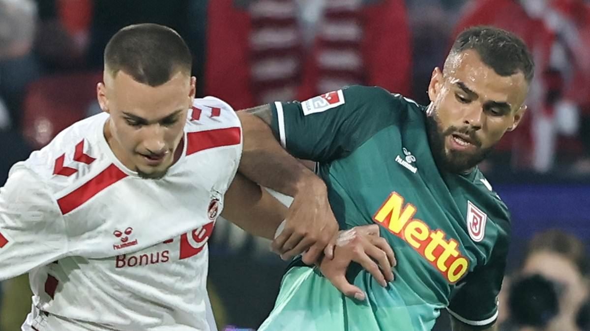 German footballer spends the night in hospital after being 'attacked' on night out - and will miss crucial game in his side's season