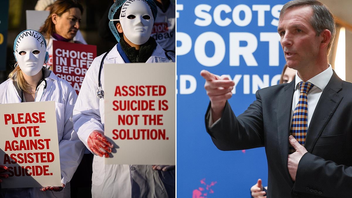 Assisted dying bill puts vulnerable 'at risk', MSPs are told ahead of historic vote