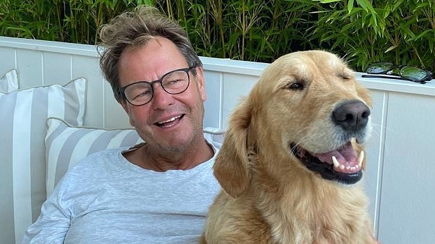 Australia's most acid-tongued food critic shows a rare softer side as he shares a powerful message after the death of his beloved dog Sailor