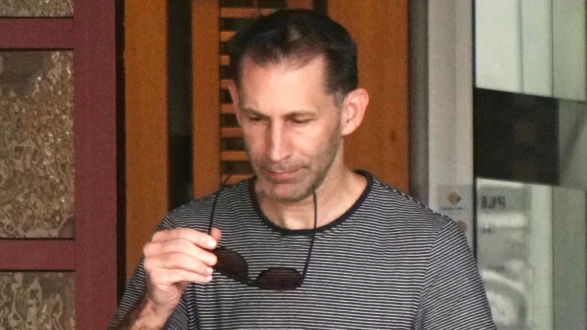 EXCLUSIVE RAAF Squadron Leader Robert Crawford accused of wife's lawnmower murder breaks cover in Toowooomba