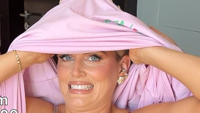 Ashley James shares very honest behind-the-scenes BAFTAs post as she lifts the lid on 'army' of stylists, late night dress fittings, underwear pee holes and 'endless' breast tape