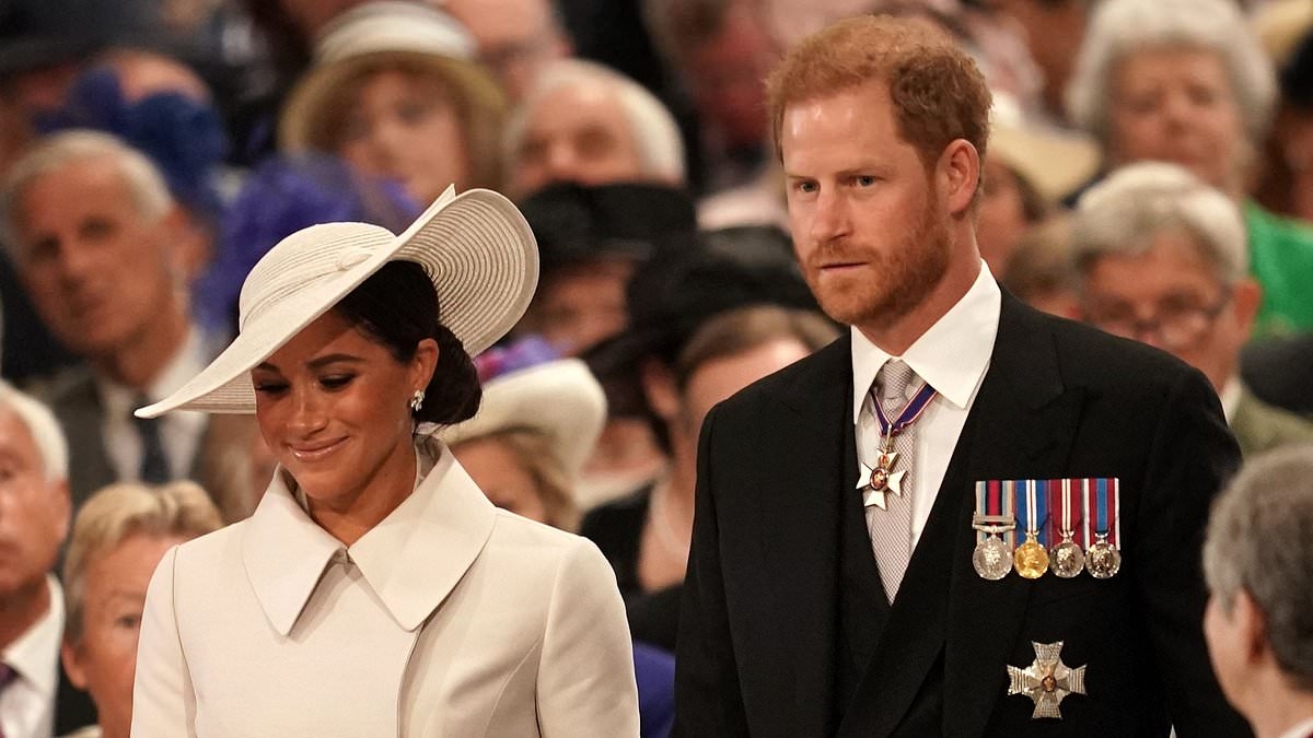 Was this the moment Harry and Meghan realised they were no longer part of the Royal Family A-list?