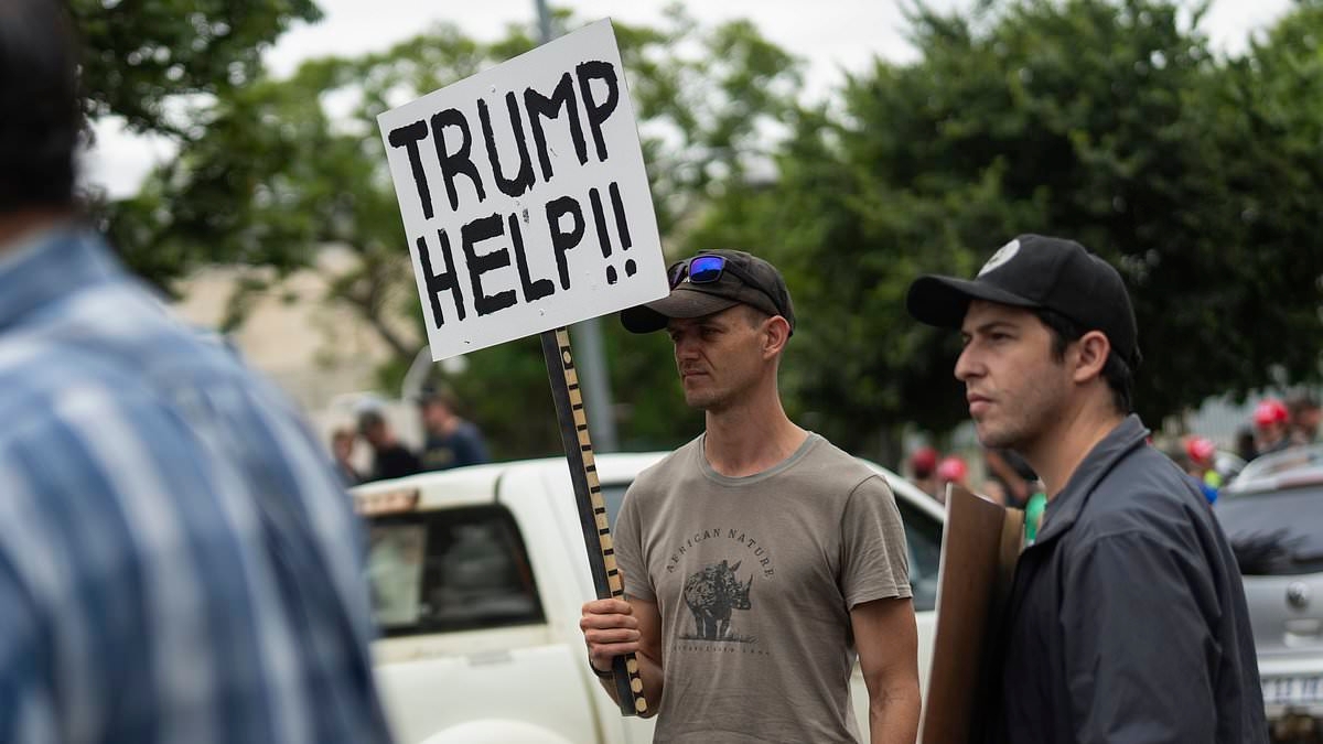 Church rebukes Trump over white South African refugees