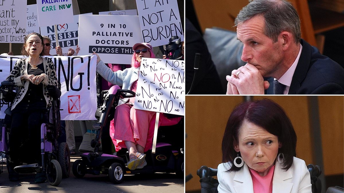Politicians pass first stage of assisted dying bill in day of high emotion