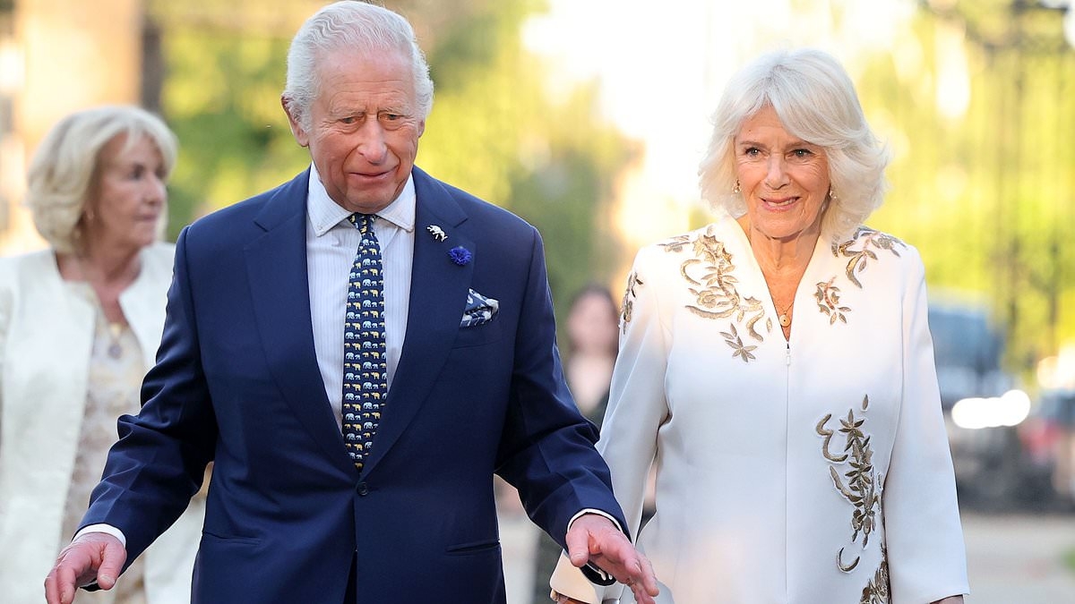 King Charles and the Queen attend lavish soirée raising money for the conservation charity founded by her late brother Mark Shand