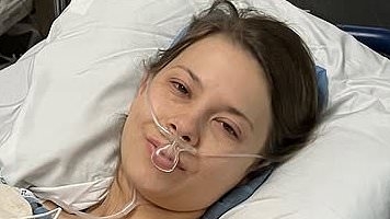 Bindi Irwin shares heath update from her hospital bed as she recovers from emergency surgery after doctors made an alarming discovery