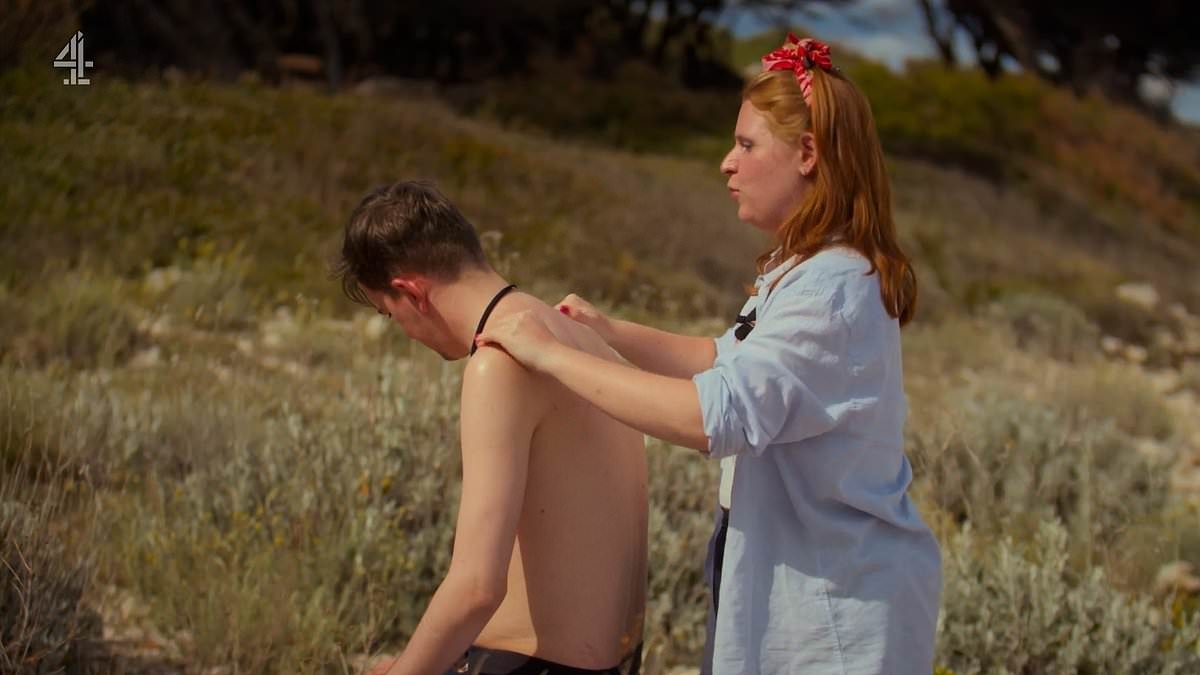 Virgin Island takes 'disastrous' turn as couple's massage derailed by cruel swipes about 'horrible stretch marks' - and is called to an abrupt halt