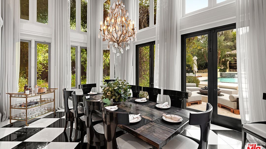 Take a look inside Kris Jenner's $13.5m California mansion with eight bathrooms listed for sale