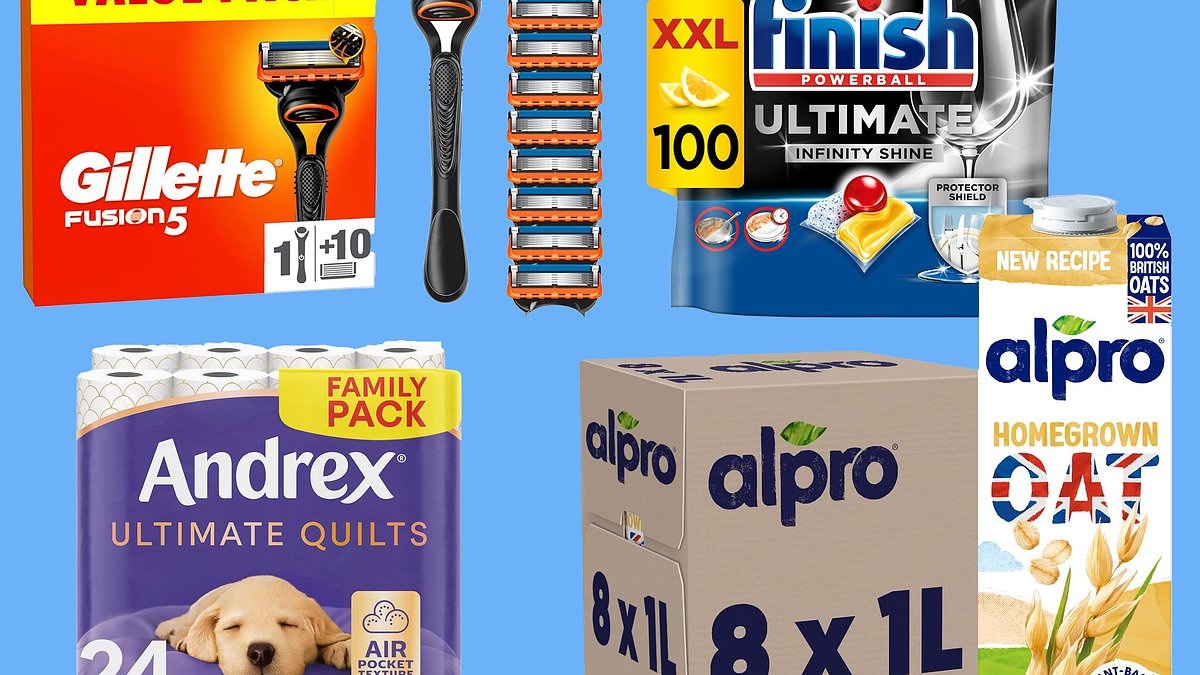 Amazon to launch 'Everyday Essentials Week' sale with up to 40% off must-have household items - from cleaning products to groceries