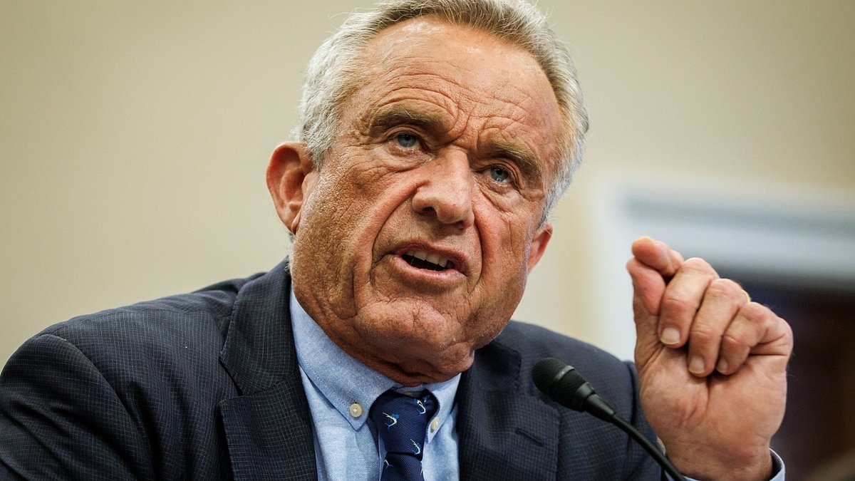 RFK Jr.'s fiery monologue over the state of children's nutrition