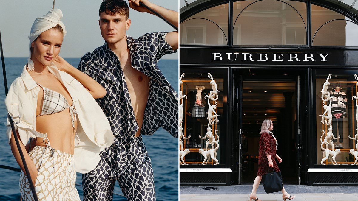 Troubled Burberry slashes 1,700 jobs but boss insists British fashion giant's best days are ahead