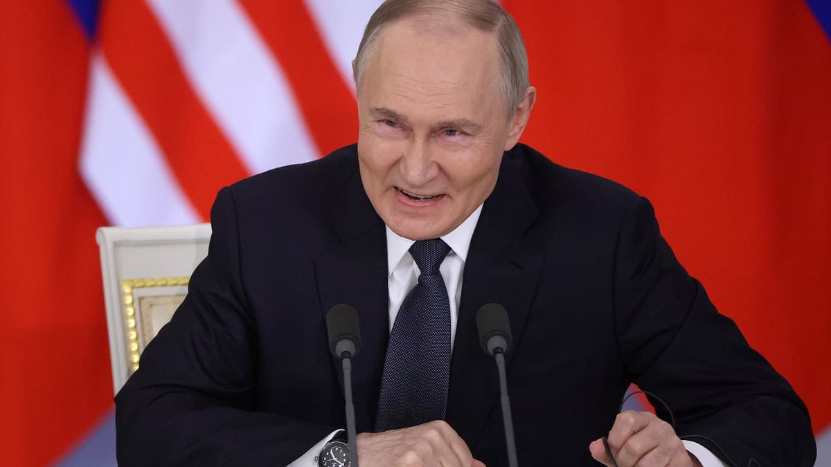 Putin is a 'dead man walking' and rarely steps foot outside the Kremlin, experts claim - as Russian dictator's name is left off delegation joining peace talks with Ukraine in Turkey