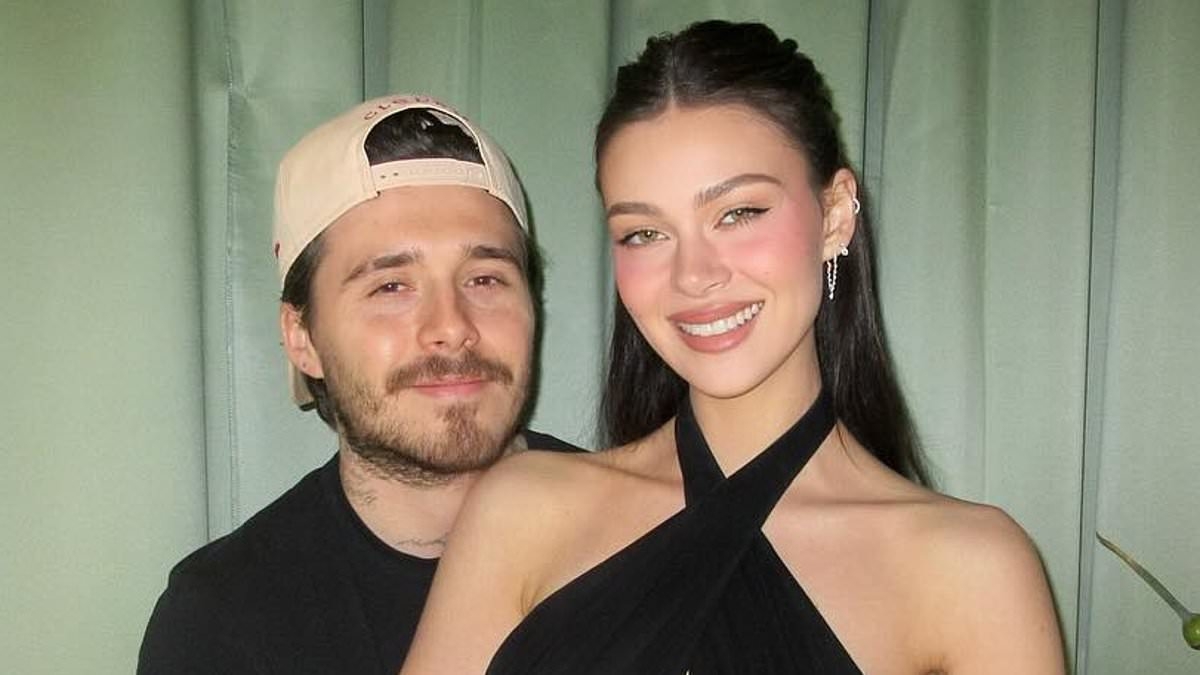 Harry and Meghan appear to pour cold water on 'Beckxit' alliance: Insiders say Brooklyn Beckham and Nicola Peltz were 'not directly invited'... after claims of 'deep and meaningful' conversations