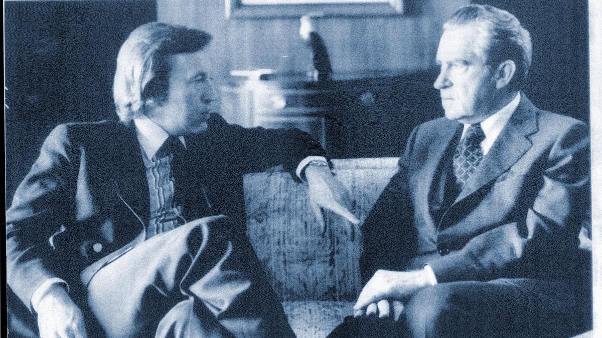 CHRISTOPHER STEVENS reviews David Frost Vs...: Journalist's humbling of Richard Nixon is a masterclass in the interviewer's art