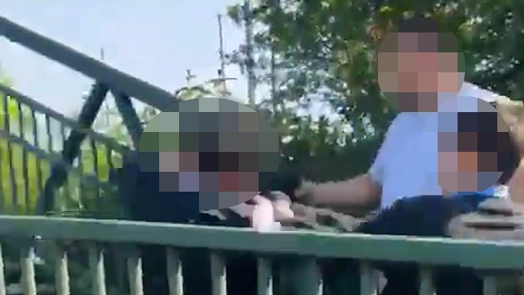 Schoolboy, 13, and man in custody after 'student held as he was attacked by pack' - as police probe 'separate assault'