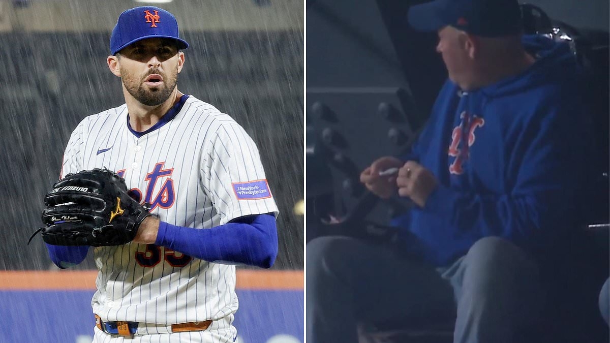 New York Mets fans flee in horror as animal wreaks havoc in the stands at Citi Field