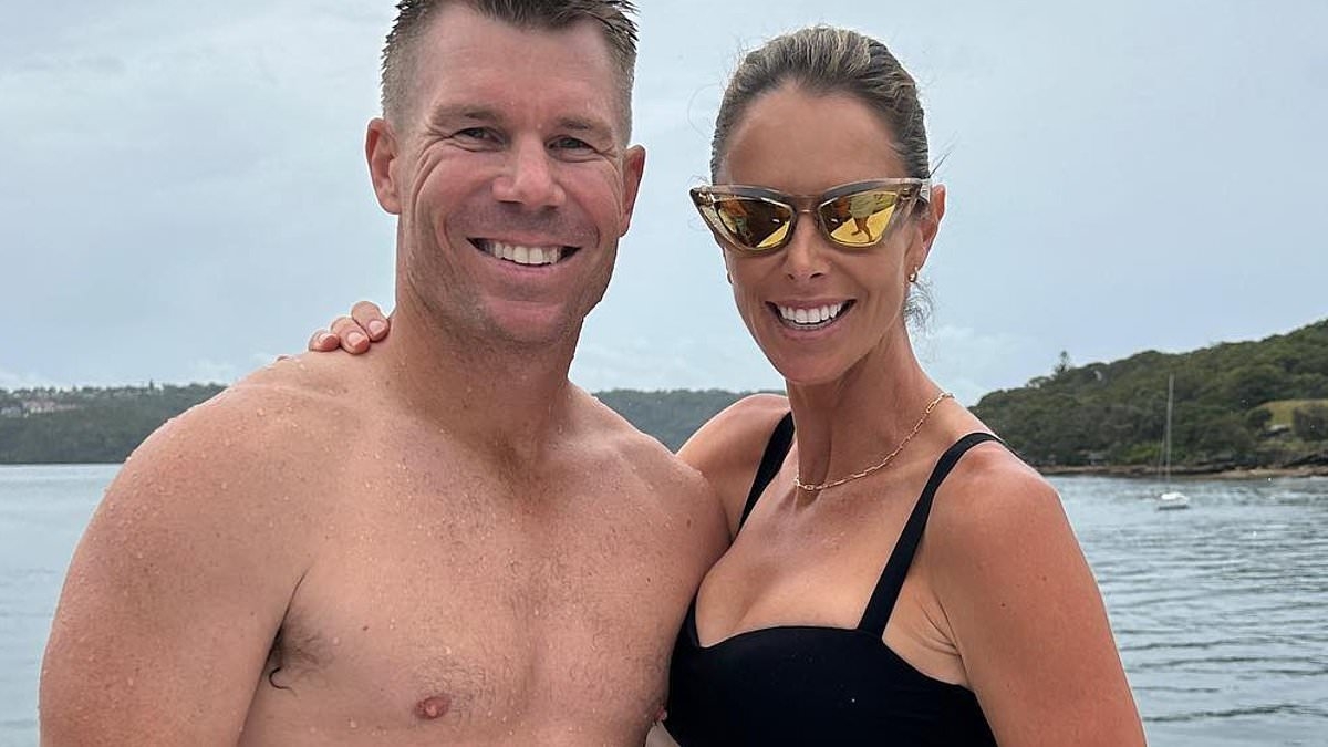 Candice Warner sparks rumours she's had a boob job as she reveals her very ample cleavage in workout video