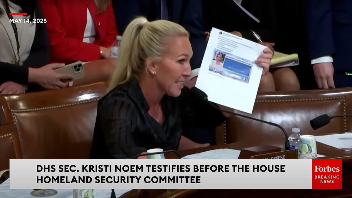Marjorie Taylor Greene and Democrat clash over MS-13 during hearing