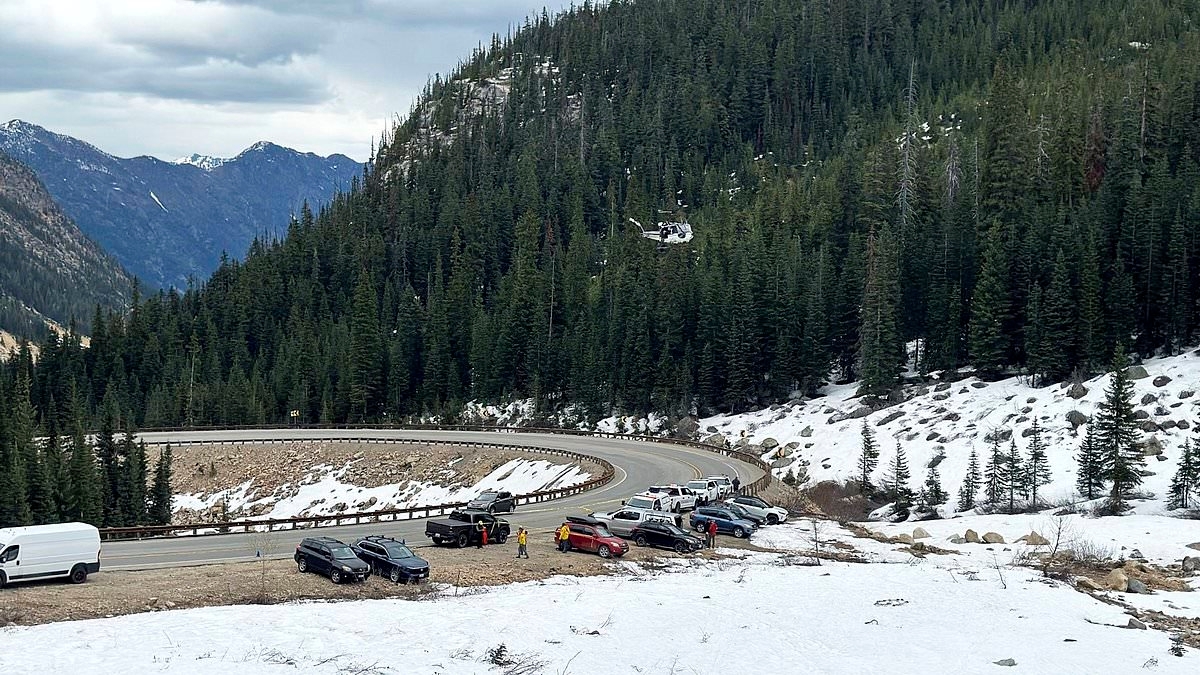 Climber describes how he somehow survived 400-FEET plunge in US mountains that killed his three friends after anchor they were tethered to gave way, sending them all plummeting